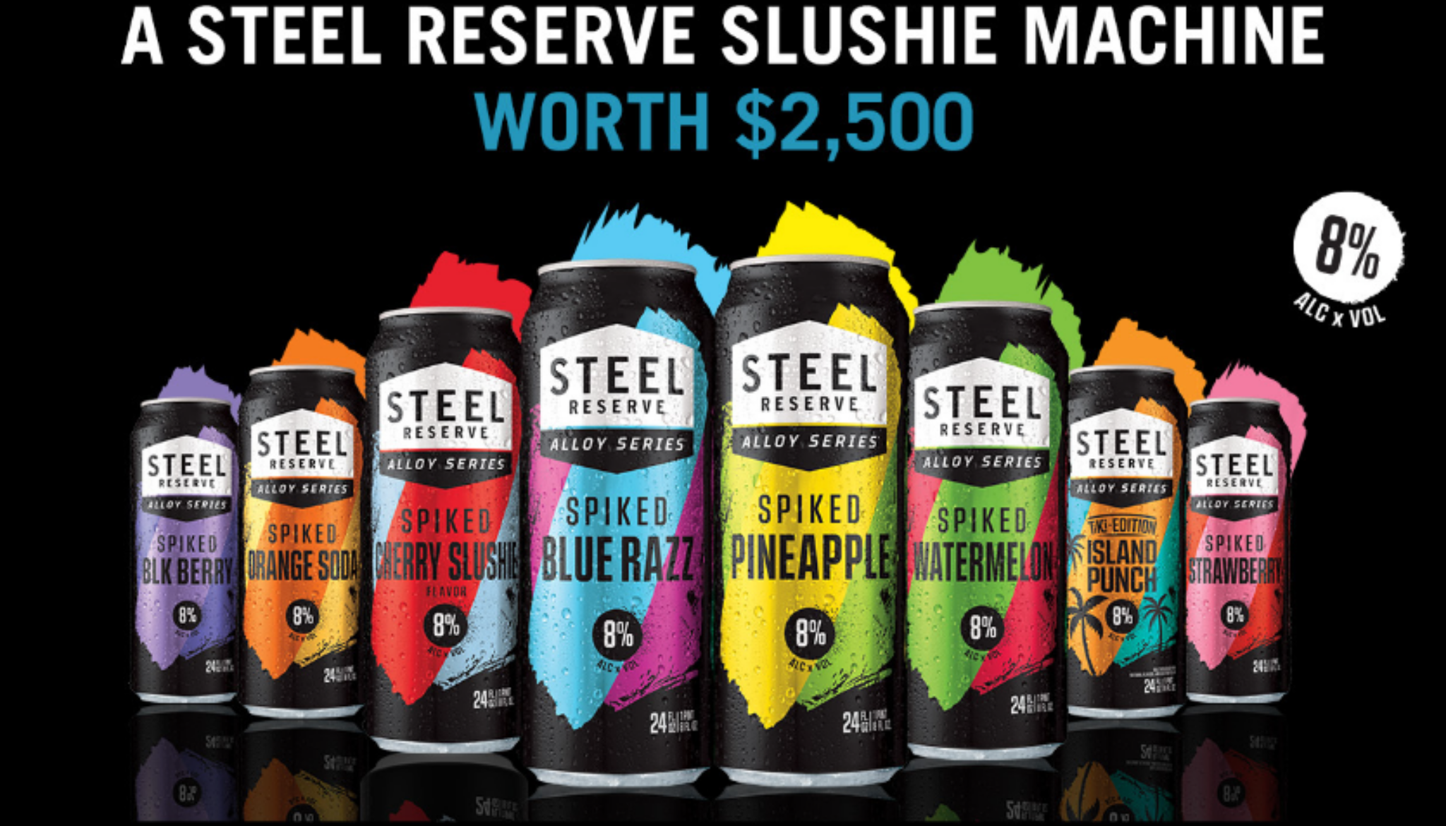 Win Steel Reserve® Alloy Series slushie machine($2,500) and more ...