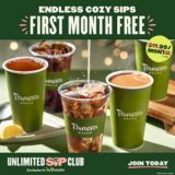 Endless Lemonades, Coffees, Drinks for only $3/month