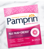 FREE Sample Of Pamprin Max Pain + Energy