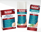 Free Sample of Kerasal Athlete’s Foot Treatment And Relief Products