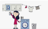 Free Laundry Safety Clings