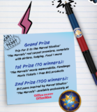 Free Marvel BIC Pens and more