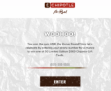 Test Your Knowledge And Win Big in Chipotle IQ test!