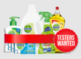 Test & Keep a Dettol Package (worth $250!)