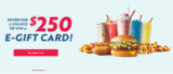 Win up to $250 E-Gift Card