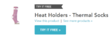 Free Heat Holders Socks