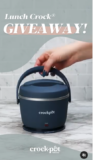 Win 2 Crock-Pot® Lunch Crock®