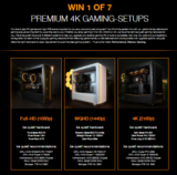 WIN 1 OF 7PREMIUM 4K GAMING-SETUPS