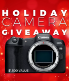 Win a Canon R8 or whatever $1,500 camera YOU choose!