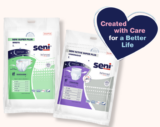 FREE Seni Bladder Control Pads, Liners or Briefs Samples