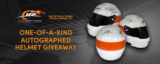 Win JR Nation One-Of-A-Kind Autographed Helmet