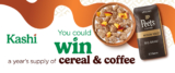 Win A Year’s Supply of Peets Cereal and Coffee