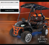 Win ZBB Limited Edition Golf Cart!