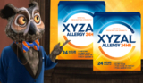 Free Sample of Xyzal® Allergy 24hr