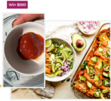 Win one of six $500 Visa® e-gift cards.