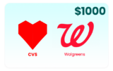 Complete surveys and tasks to get CVS/Walgreens gift cards