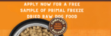 Free Pronto Freeze Dried Raw Dog Food