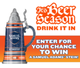 Free Samuel Adams Stein